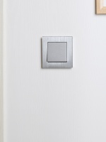 BRITE Рамка 1 пост РУ-1-1-БрА металл алюминий IEK BR-M12-M-K47