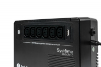 Источник бесперебойного питания Line-interactive BVSE 600 ВА/360 Вт 1/1 1 сек Tower 6хIEC 60320 C13 USB Systeme Electric BVSE600I