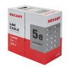 Кабель витая пара UTP 4PR 24AWG, CAT5e (бухта 305 м), REXANT 01-0043