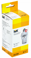 Датчик движения ДД 045 белый E27 60Вт 360гр 6м IP20 IEK LDD10-045-60-001