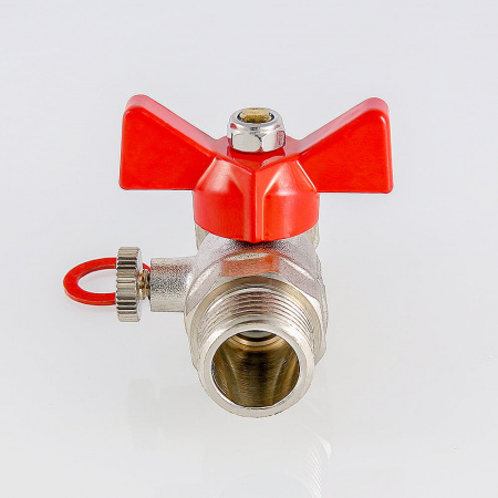 Кран шаровой для подключения манометра 1/2' х 1/2' НВ VALTEC VT.806.N.0404 AAV806004