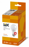 Лампа светодиодная A80 груша 25Вт 230В 3000К E27 IEK LLE-A80-25-230-30-E27