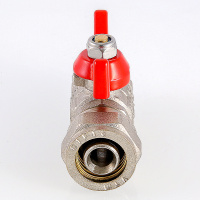 Кран шаровой 16х1/2' НН под обжим ручка бабочка VALTEC VT.341.N.1604 AAV230304