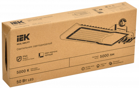 LDKU1-1013-050-5000-K03 Светильник светодиодный консольный ДКУ 1013-50Д 5000К IP65 IEK 