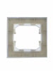 BRITE Рамка 1 пост IP44 РУ-1-БрА-44 алюминий IEK BR-M12-44-K47
