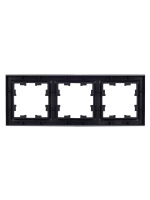 BRITE Рамка 3 поста РУ-3-БрТБ темная бронза IEK BR-M32-K45