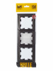 BRITE Рамка 3 поста РУ-3-БрТБ темная бронза IEK BR-M32-K45