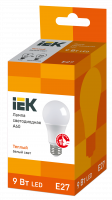 Лампа светодиодная A60 груша 7Вт 230В 6500К E27 IEK LLE-A60-7-230-65-E27