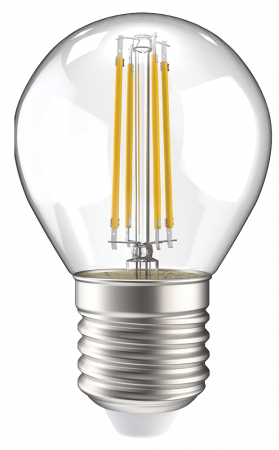 Лампа светодиодная G45 шар прозрачная 7Вт 230В 4000К E27 серия 360° IEK LLF-G45-7-230-40-E27-CL