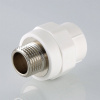Муфта комбинированная 20 х 3/4' НР полипропиленовая PPR белая VALTEC VTp.701.0.02005 PV7012005  