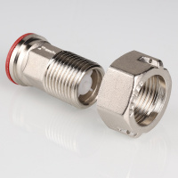 Полусгон 1/2' с накидной гайкой VALTEC VTr.611.N.0004 S61100004