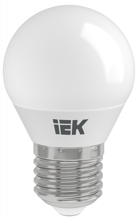 LLE-G45-5-230-30-E27 Лампа светодиодная G45 шар 5Вт 230В 3000К E27 IEK 