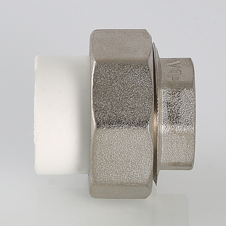 Муфта разъемная 20 х 3/4' ВР полипропиленовое PPR белое VALTEC VTp.762.0.02005 PV7622005  