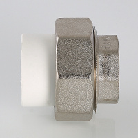 Муфта разъемная 32 х 1' ВР полипропиленовое PPR белое VALTEC VTp.762.0.03206 PV7623206  