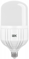 Лампа светодиодная HP 50Вт 230В 6500К E40 IEK LLE-HP-50-230-65-E40