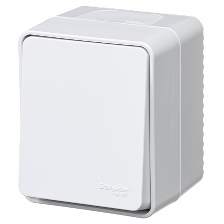 ATN540115 AtlasDesign PROFI IP54 О/У 1-клавишный кнопочный ВЫКЛЮЧАТЕЛЬ 10 АХ, БЕЛЫЙ Systeme Electric 