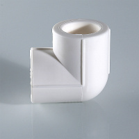 Угольник 50 мм, 90 град., полипропиленовый, белый VALTEC VTp.751.0.050 PV7515000