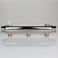 Коллектор нержавеющая сталь 1' х 4 выхода 1/2' НР межосевое 100 мм VALTEC VTc.510.SS.060404 O510060404