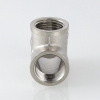 Тройник ВВВ 3/4'х3/4'х3/4' никелированный VALTEC VTr.130.N.0005 S13010005
