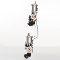 Коллекторная группа с расходомерами 1' х 5 выходов 3/4' НР EK VALTEC VTc.596.EMNX.0605 IV596M605X