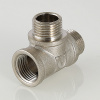 Тройник ВНН 1/2'х1/2'х1/2' переходной, никелированный VALTEC VTr.133.N.0004 VT1330004