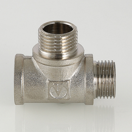Тройник ВНН 1/2'х1/2'х1/2' переходной, никелированный VALTEC VTr.133.N.0004 VT1330004
