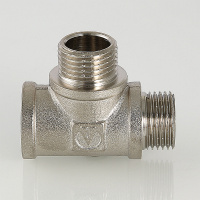 Тройник ВНН 1/2'х1/2'х1/2' переходной, никелированный VALTEC VTr.133.N.0004 VT1330004