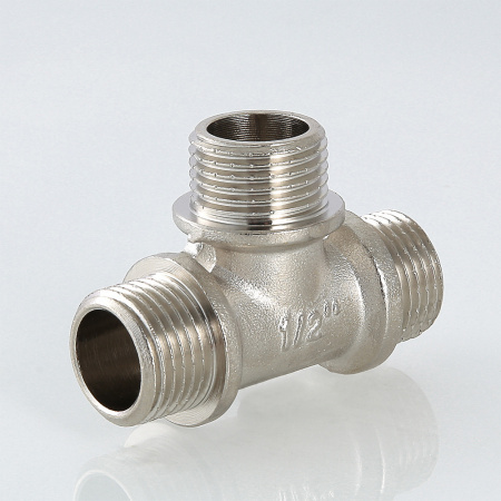 Тройник ННН 1/2'х1/2'х1/2' никелированный VALTEC VTr.131.N.0004 S13110004