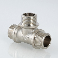 Тройник ННН 1/2'х1/2'х1/2' никелированный VALTEC VTr.131.N.0004 S13110004