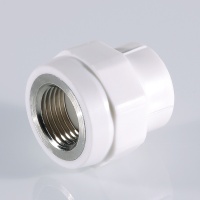 Муфта комбинированная 25 х 3/4' ВР полипропиленовая PPR белая VALTEC VTp.702.0.02505