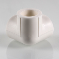 Тройник двухплоскостной 20 мм полипропиленовый PPR белый VALTEC VTp.738.0.020 PV7382000  