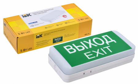 LDPA0-5031-1-20-K01 Светильник аварийный ДПА 5031-1 1ч универсальный 24м IP20 IEK 