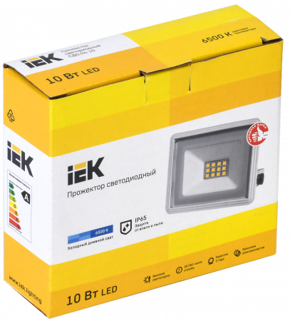 Прожектор светодиодный СДО 06-10 IP65 6500K белый IEK LPDO601-10-65-K01