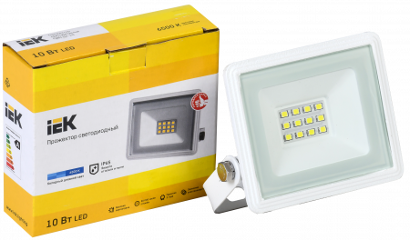Прожектор светодиодный СДО 06-10 IP65 6500K белый IEK LPDO601-10-65-K01