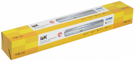 LDBA0-3927-90-K01 Светильник ДБА 3927 аккумулятор 15ч 9Вт IEK 