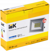 Прожектор светодиодный СДО 06-30 IP65 6500K белый IEK LPDO601-30-65-K01