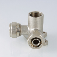 Водорозетка обжимная проходная 16 х 1/2' VALTEC VTm.334.N.160416 IV3341604