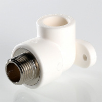 Водорозетка 20 х 1/2' НР полипропиленовая PPR белая VALTEC VTp.755.0.02004 PV7552004  