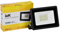 Прожектор СДО 06-30 светодиодный черный IP65 4000K IEK LPDO601-30-40-K02