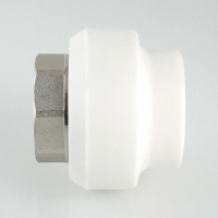 Муфта комбинированная 50 х 1 1/2' ВР под ключ полипропиленовая PPR белая VALTEC VTp.706.0.05008 PV7065008  