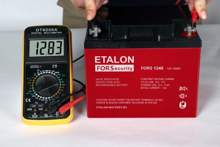 FORS 1240 Аккумулятор FORS 12В 40Ач ETALON BATTERY  200-12/40S