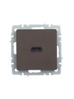 BRITE Розетка HDMI РHDMI-0-БрТБ темная бронза IEK BR-H10-K45
