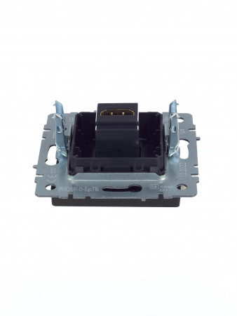 BRITE Розетка HDMI РHDMI-0-БрТБ темная бронза IEK BR-H10-K45