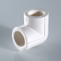 Угольник 32 90 град., полипропиленовый, белый VALTEC VTp.751.0.032 PV7513200