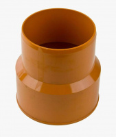 Переходник 110 на чугунную трубу без манжеты для наружной канализации Ostendorf 220820