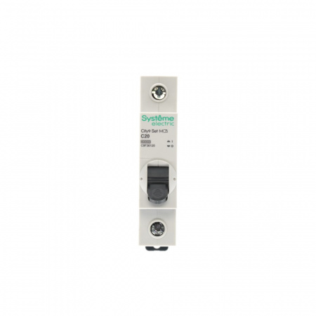 Выключатель автоматический однополюсный (АВ) С 20А 1P 6kA 230В City9 Set Systeme Electric C9F36120
