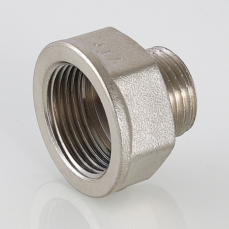 Переходник ВН 1/2'х3/8' никелированный VALTEC VTr.592.N.0403 S59210403