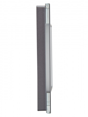 BRITE Рамка 1 пост РУ-1-2-БрСе стекло серый IEK BR-M12-G-K03