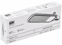 Светильник светодиодный консольный ДКУ 1012-30Ш 5000К IP65 серый IEK LDKU1-1012-030-5000-K03