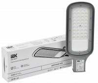 Светильник светодиодный консольный ДКУ 1012-30Ш 5000К IP65 серый IEK LDKU1-1012-030-5000-K03